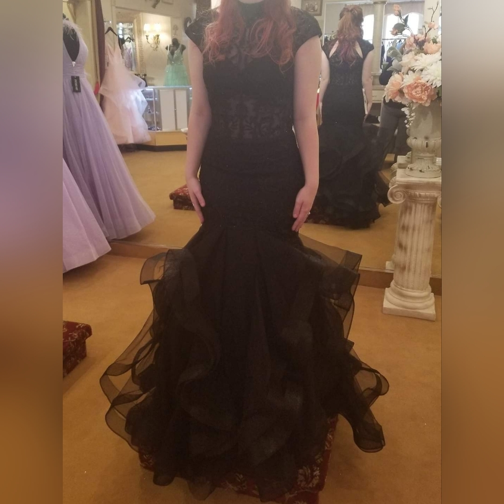 Beautiful Black Prom Gown